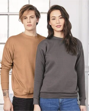 Bella + Canvas 3945 Unisex Drop Shoulder Crewneck Sweatshirt