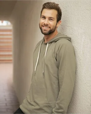 Independent Trading SS1000 Icon Unisex Lightweight Loopback Terry Hoodie