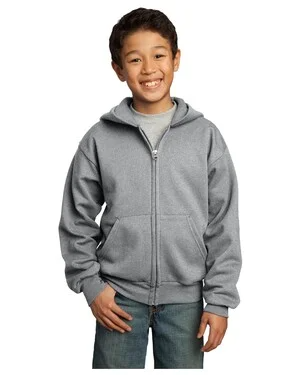 Port & Company PC90YZH Youth Zip-Up Hoodie